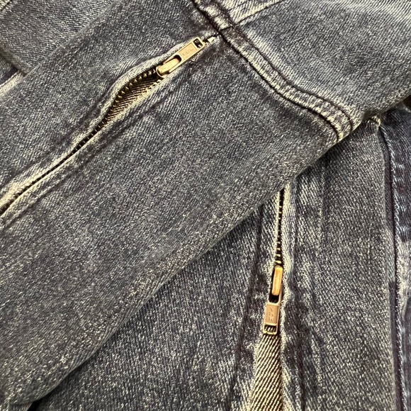Vintage [GUESS] Americana Studded Denim | Asymmetrical USA Blue Jean Jacket | XS - Picture 8 of 16